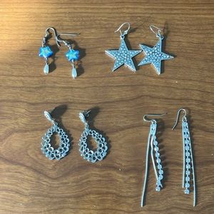 Bundle Lot of Vintage Earrings